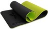 Картинка коврик для йоги Original FitTools FT-YGM10-TPE черно-зеленый - 1