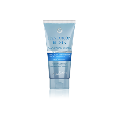 Liv-delano Hyaluron Elixir Гиалуроновый крем отбеливающий 50г