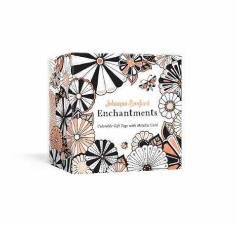 Johanna Basford Enchantments : Colorable Gift Tags with Metallic Cord