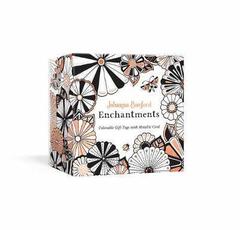 Johanna Basford Enchantments : Colorable Gift Tags with Metallic Cord