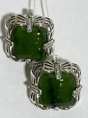 Кванга (серьги из серебра)
