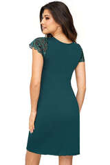 Сорочка женская DONNA MELANIA_Морская волна