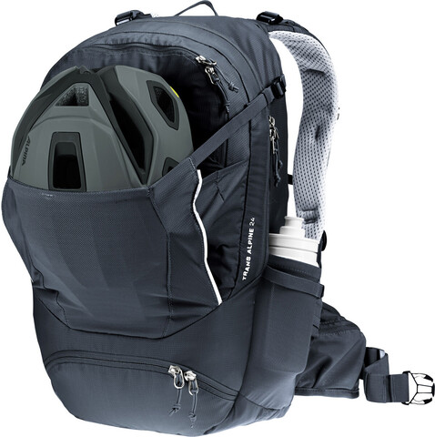 Картинка рюкзак велосипедный Deuter Trans Alpine 24 black - 17