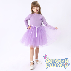 Платье с брошью (лапша) 110-122