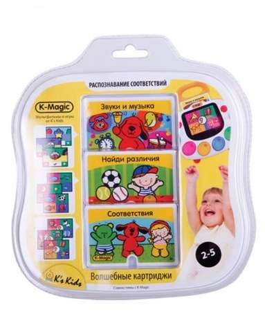 Набор картриджей K’s Kids K-Magic Распознавание соответствий KA562