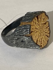 Древо (кольцо из серебра)