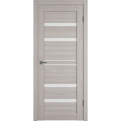 Купить Межкомнатная дверь экошпон VFD Atum Pro 26 Stone Oak стекло White Cloud