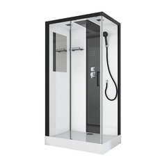 Душевая кабина Black&White Galaxy 80x110 см, 8800110