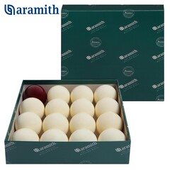 Шары Aramith Premier Pyramid без номеров ø68мм красный биток