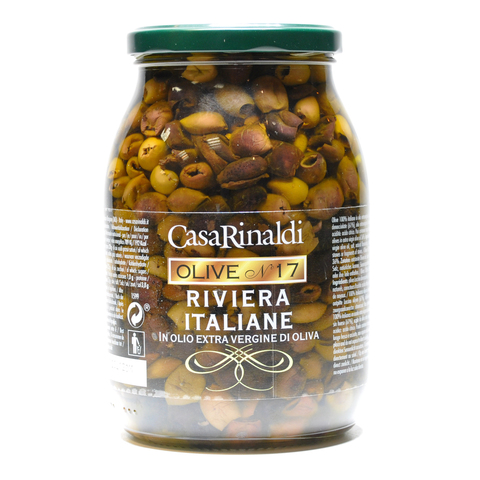 Оливки Casa Rinaldi Ривьера Таджаске консервированные без косточки 900г