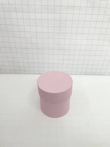 Цилиндр одиночный, 12х12 см, Розовый, 1 шт.