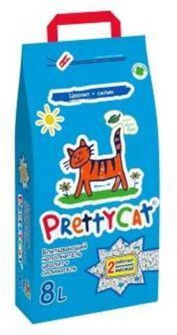 PrettyCat наполнитель впитывающий для кошачьих туалетов 