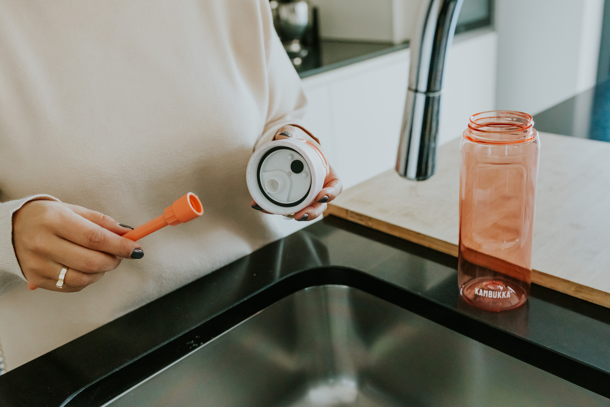 Бутылка для воды Lagoon (750 мл), Оранжевый, арт. 11-04043 - фото 8