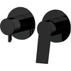 Remer SL93ZPNO Смеситель для ванны душа скрытого монтажа, на двух накладках,переключение режимов за счёт поворота ручки, 3 выхода, внутр часть в комплете