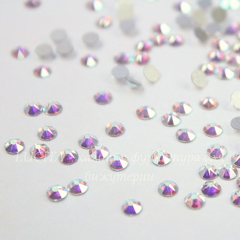 2088 Стразы Сваровски холодной фиксации Crystal AB ss 12 (3,0-3,2 мм), 10 штук