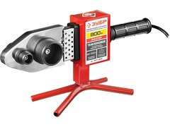 ЗУБР 800 Вт, паяльник для полипропиленовых труб, 6 насадок в комплекте (АСТ-800)