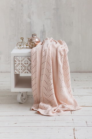 Плед детский 100х150 Luxberry Lux 5 пудра