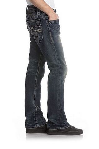 Rock Revival | Джинсы мужские NOAH B6 BOOT CUT TJ1631B6 правый бок