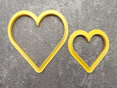Комплект форм для печенья "Мать и дитя - Сердце"