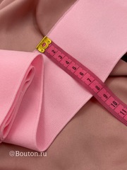 Подвяз трикотажный розовый  0,9 м, ширина 7 см
