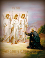 Явление Пресвятой Троицы преподобному Александру Свирскому