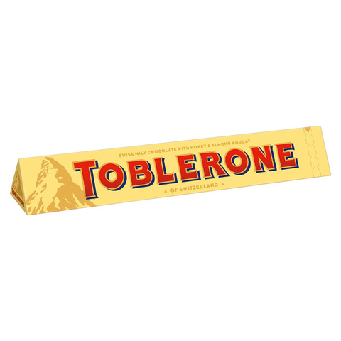 Шоколад молочный Toblerone Milk с медово-миндальной нугой 100 гр