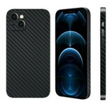 Ультратонкий чехол с защитой камеры K-Doo Air Carbon для iPhone 13 (6.1) (Черный)