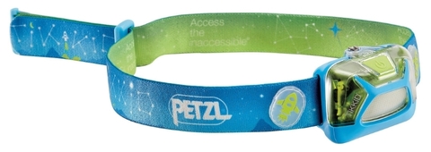 Картинка фонарь налобный Petzl Lamp Tikkid Синий - 1