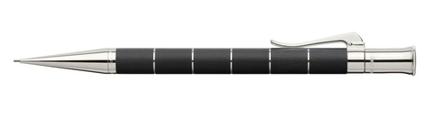 Карандаш механический Graf von Faber-Castell Classic Anello Ebony Wood Platinum, 0.7 mm (135534)
