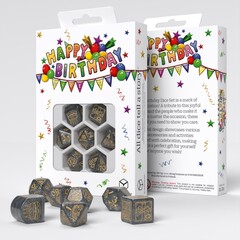 Happy Birthday Dice Set: Confetti