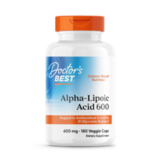 Альфа-липоевая кислота, Doctor's Best Alpha-Lipoic Acid 600 мг, 180 вегетарианских капсул 1