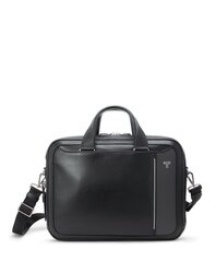 Портфель тонкий кожаный Hannover/Black