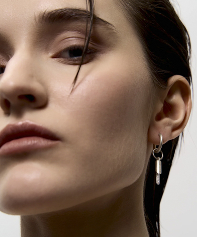 Моносерьга Classic amulet tube M