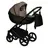 Коляска 2 в 1 Indigo TOUR ECO te 04 (черная кожа+т.бежевая кожа)
