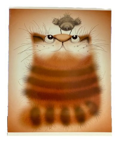 Тетрадь 48л. Серия Пушистики, 4 вида