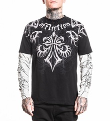 Лонгслив Affliction SKELETON L/S 2FER