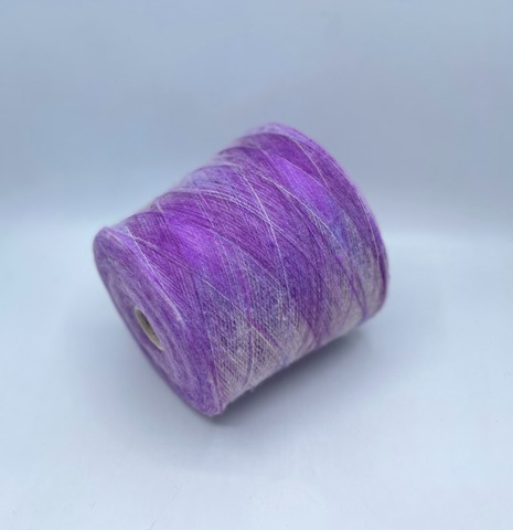 Бобинная пряжа,2200м,Pannetto multicilor, 65% Меринос, 35%Полиамид,Лаванда,37074