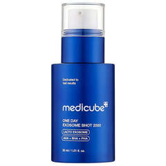 Medicube One Day Exosome Shot 2000 деликатная ампула с микроиглами для сужения пор