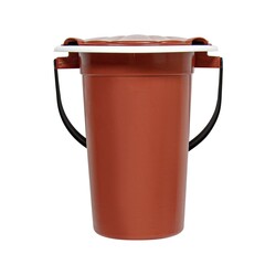 62-0-018 Ведро-туалет с крышкой, пластмассовое, 18л Very