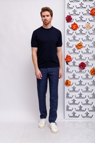 CC Collection by CORNELIANI Джемпер из хлопка с шелком