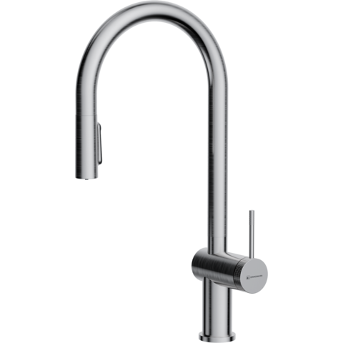 Omoikiri 4994527 Смеситель TAHARA-SB-BN латунь/нержавеющая сталь