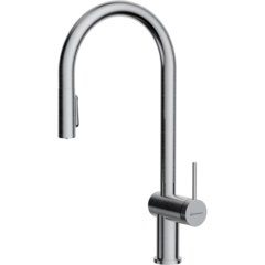 Omoikiri 4994527 Смеситель TAHARA-SB-BN латунь/нержавеющая сталь фото