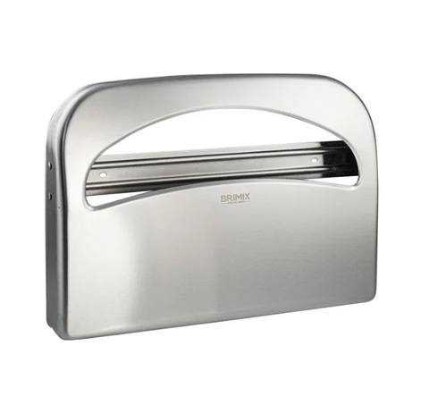 BRIMIX 913-S Диспенсер для одноразовых покрытий для сиденья унитаза из нержавеющей стали, цвет сатин