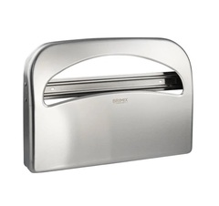 BRIMIX 913-S Диспенсер для одноразовых покрытий для сиденья унитаза из нержавеющей стали, цвет сатин фото