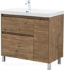 Aquanet 346346 Тумба Nova Lite 2.0 90 L напольная цв. дуб рустикальный (346346)