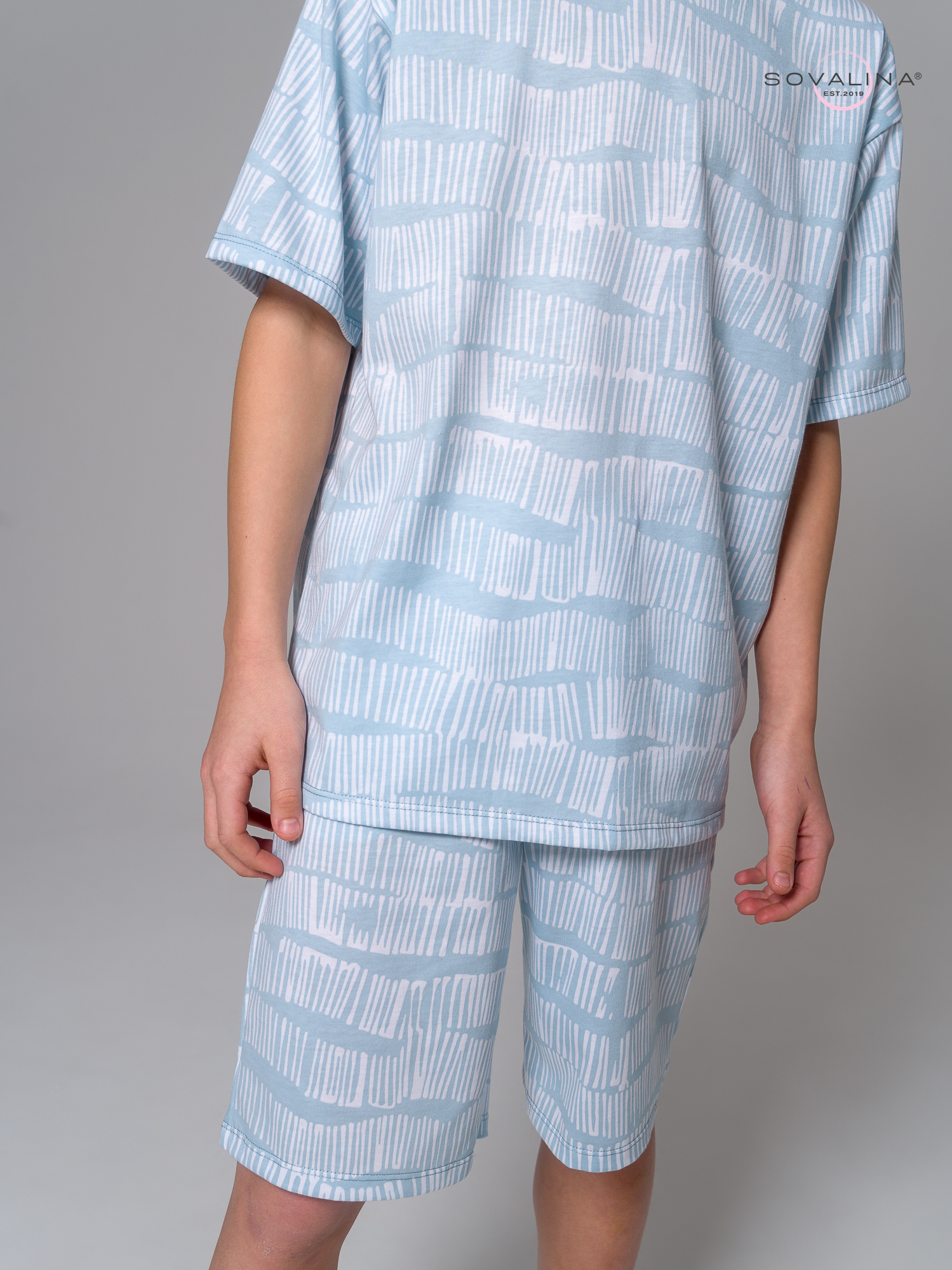 Костюм Light men белые волны MAX