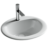 Ceramica Nova Sun CN6080 Раковина встраиваемая сверху овальная с отверстием перелива, 51.5x45.5