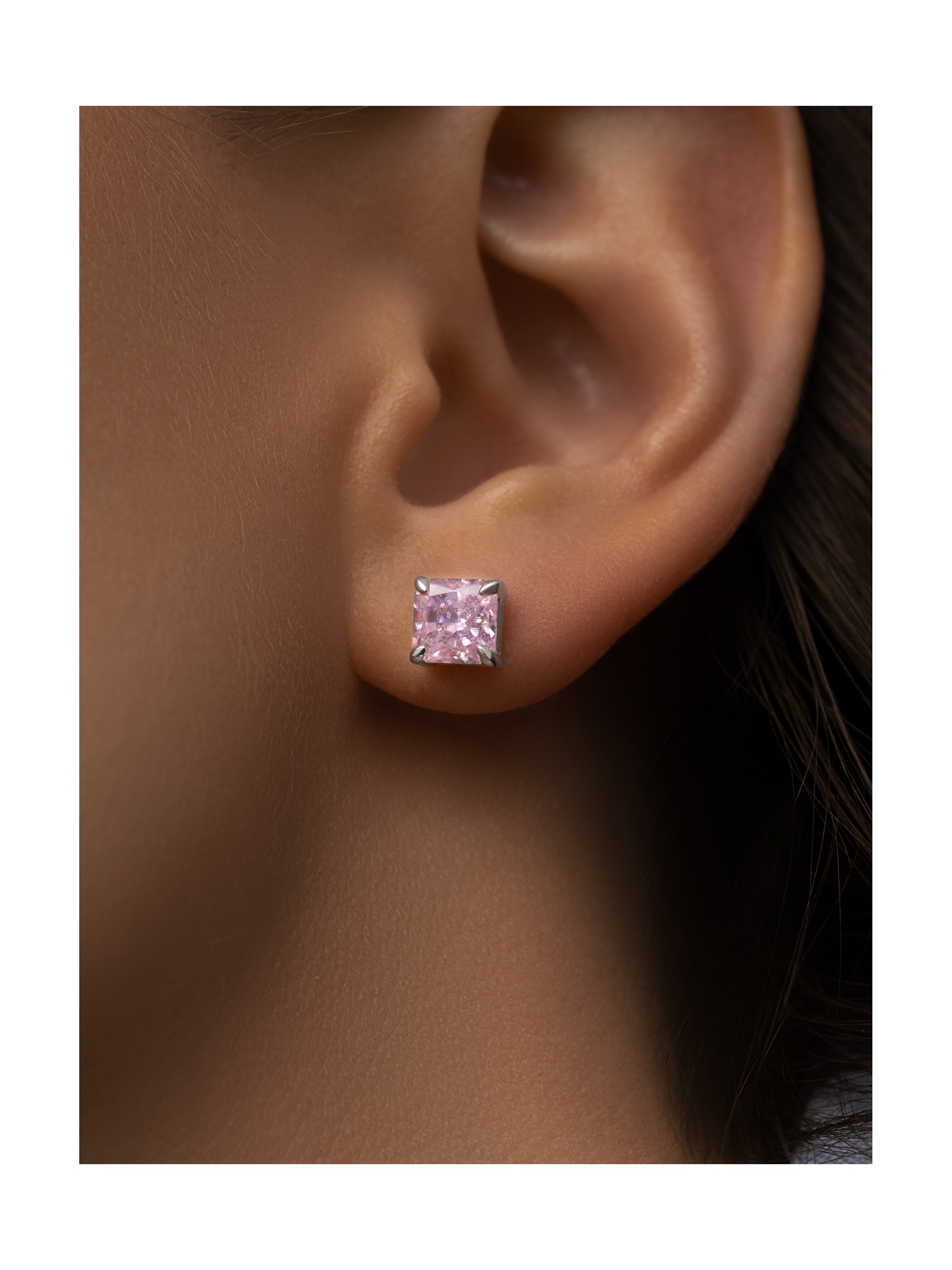 Серьги Фламинго