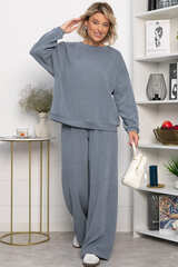Костюм трикотажный Августа ХИТ (светло-серый) К14347-5М LT Collection
