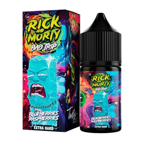 Rick & Morty Bad Trip Salt 2% Extra HARD 30 ml - Черника Малина
